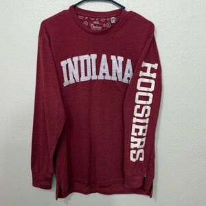 Pressbox Indiana Hoosiers Long Sleeve Tee